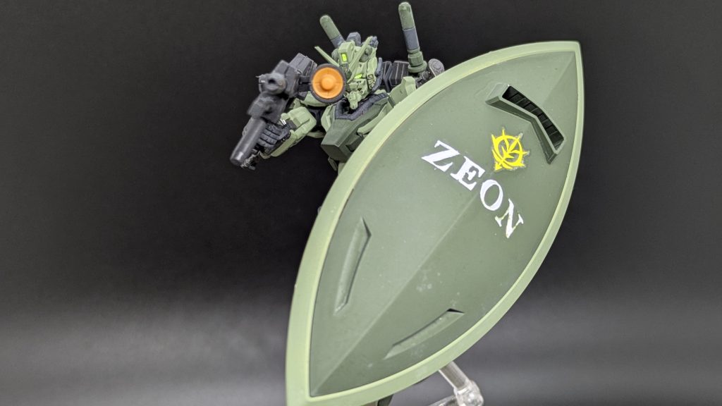 「赤いガンダム」のジオン軍量産機カラー仕上げ！–5枚目/制作者：@iwashi_pla