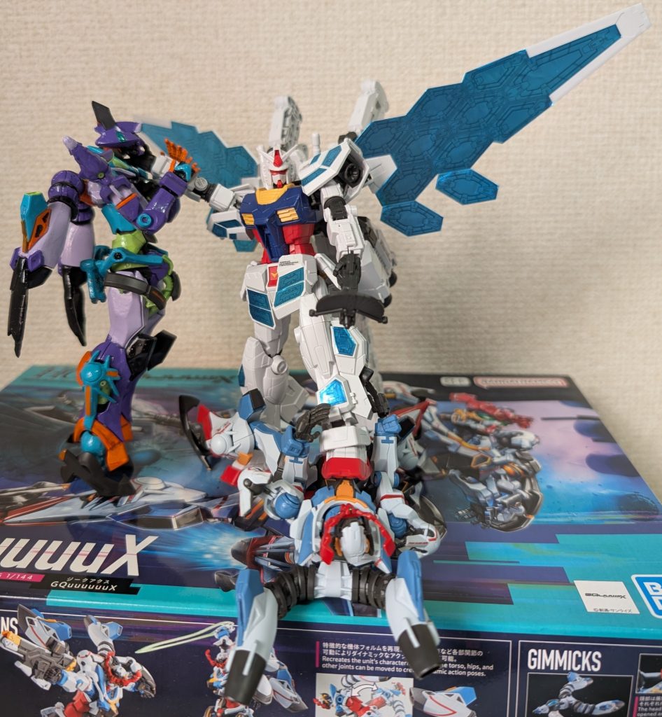 圧倒的な実力差でジークアクスとジフレドを追い詰める初代。ニャアン「・・・強すぎるっ!」マチュ「こんなんじゃ勝てない・・・!」初代「残念だけど、コレで全て終わりだよ。・・・さようなら」