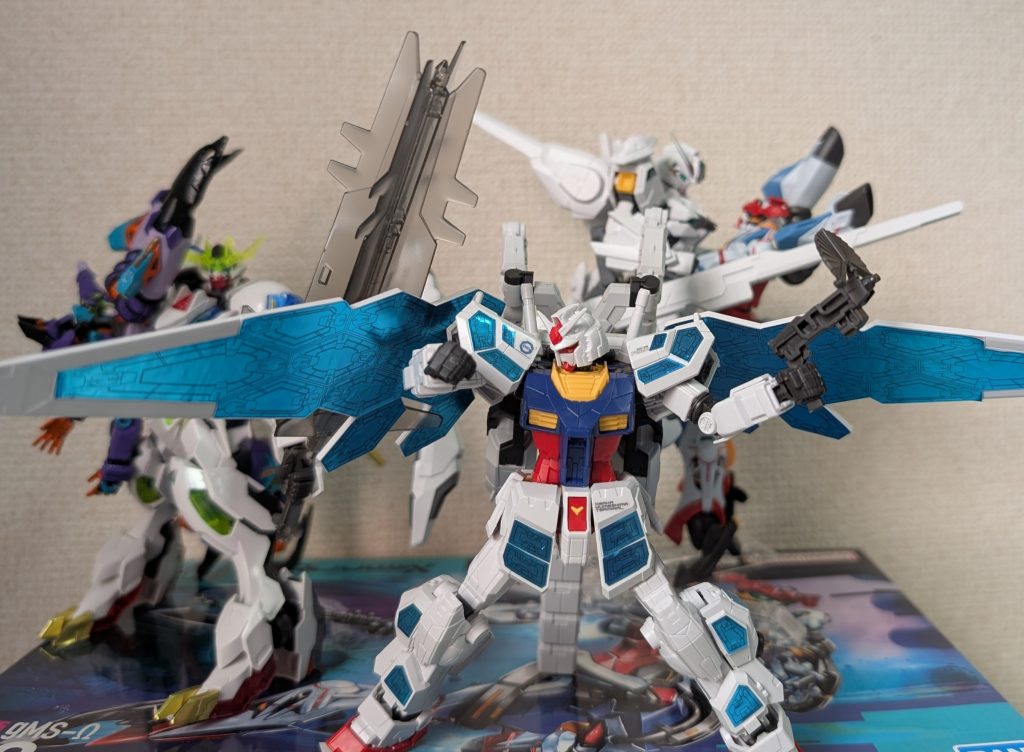 しかし、その窮地に颯爽と現れたのは、バルバトスルプスレクスとキャリバーン。三日月「そんなことさせないよ」スレッタ「マチュさん、ニャアンさん、助けに来ましたよっ」