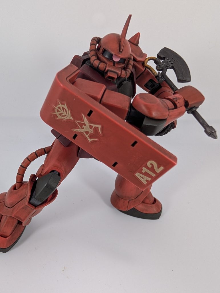 ヒートホークは…手抜きの塗装です（笑）