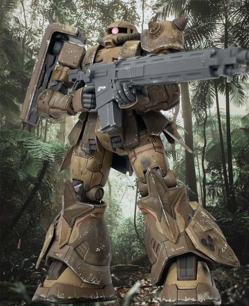 HG 高機動型ザク 地上用（ウォルド機）