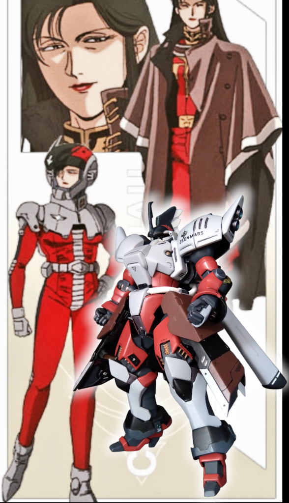 カラーリングはしろさんから頂いた「シーマに見える」というコメントからピン!と来ましてw、シーマの軍服とパイロットスーツの配色を混ぜた感じにしました!マーカーで色どうしよう😓と悩んでいたので、渡りに船とはこのこと!しろさん、ありがとうございましたw塗装はいつもの通りマーカー直塗りメイン今回は初めてサフスプレーを多用。ライトグレー部はサフそのままですwマーカーでこの色は出せません😵