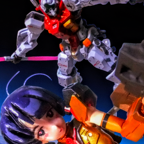 GQuuuuuuX　シイコ　スガイ　に見えるかなぁ～っ😁延長戦　ダイバーナミさん改造Ver完成となります💦