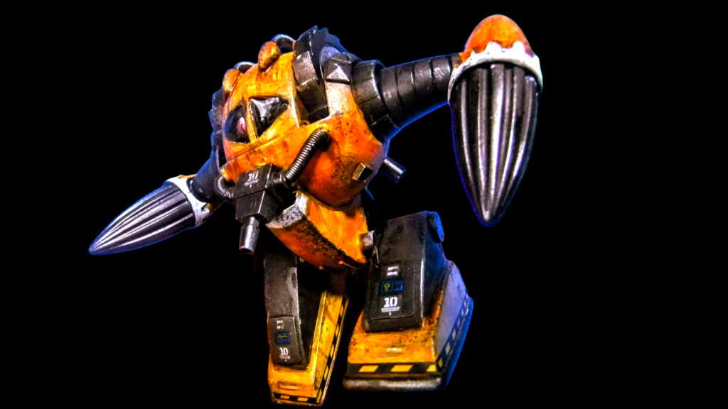 旧キット　試作機　アッグ　お披露目デス♫–3枚目/制作者：gtarou