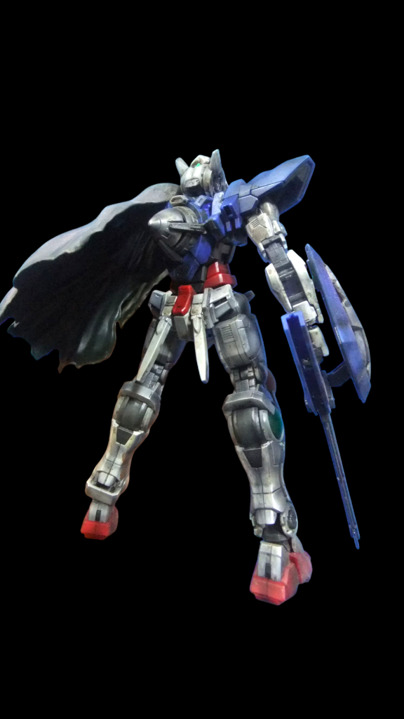 RG　エクシア＋プレミアムバンダイ限定品　エクシアリペア改造キット放置キットを完成させて見た😁–7枚目/制作者：gtarou