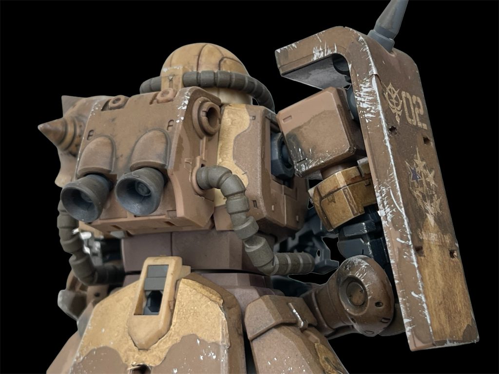 HG 高機動型ザク 地上用（ウォルド機）–2枚目/制作者：JaraK