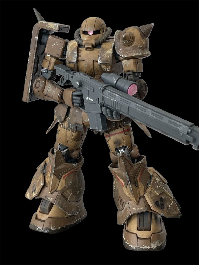 HG 高機動型ザク 地上用（ウォルド機）–3枚目/制作者：JaraK