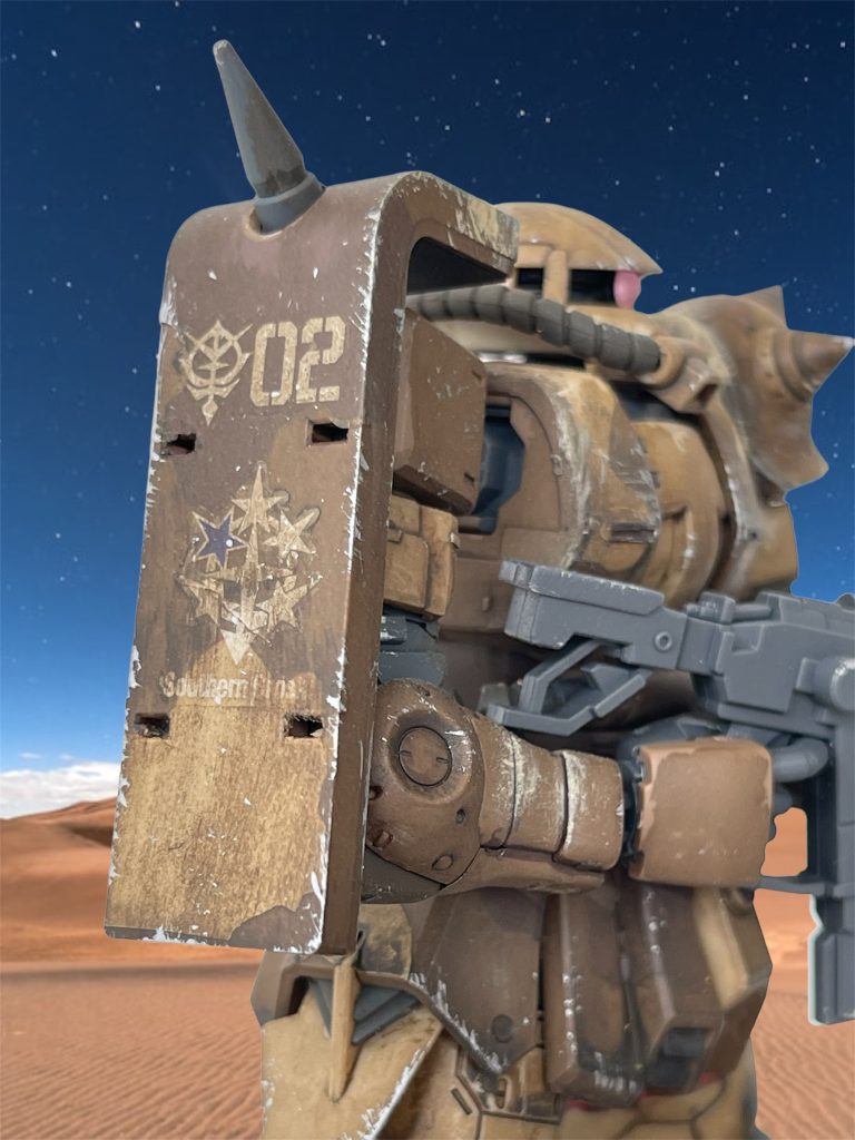 HG 高機動型ザク 地上用（ウォルド機）–5枚目/制作者：JaraK