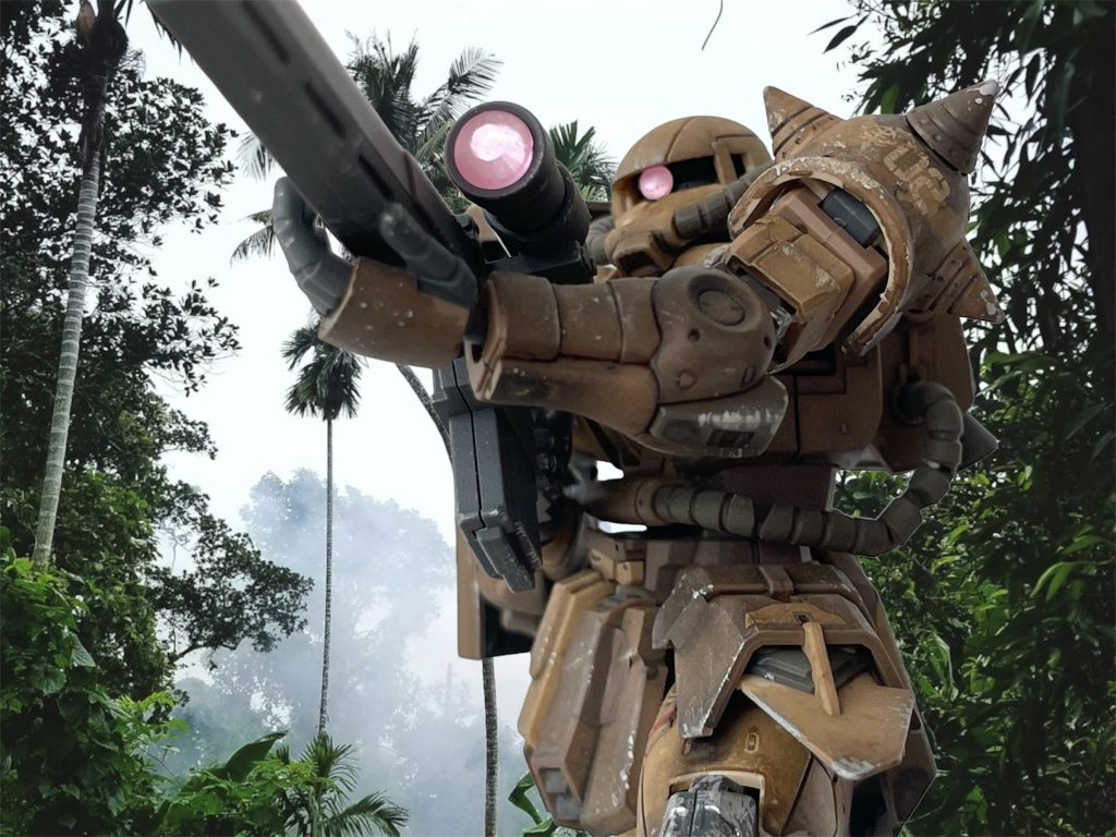 HG 高機動型ザク 地上用（ウォルド機）–4枚目/制作者：JaraK