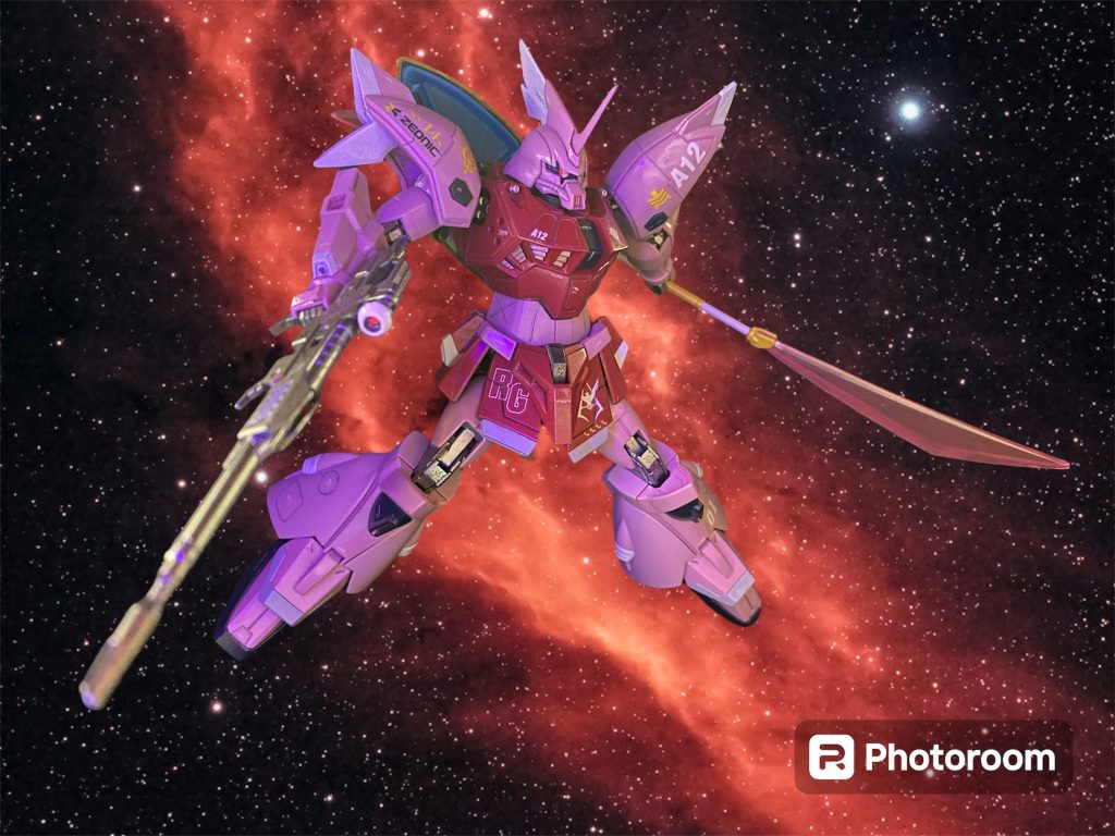 元居た世界とは多少原理は異なる様であったが、私のもたらした技術により、ゲルググは同世代のMSよりも数段進歩した機体として完成した。 はずだった。。。