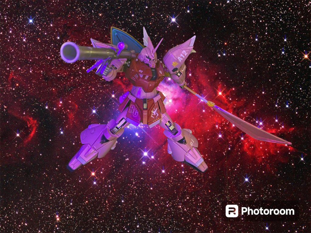 「ガルマ、私の手向けだ。姉上と仲良く暮らすが良い。」そして、今また陥落した宇宙要塞ア・バオア・クーの中で、父ジオンの復讐を終え、燃えさかる炎が私を包んでいった。