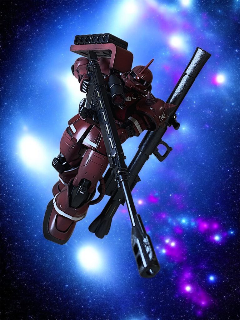 この対戦艦ライフルの構え…最高ですよね…❗️「…堕ちろ…‼️」