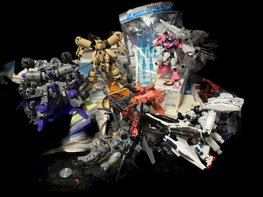 作品名：ついに0087前後のネームドガンプラが一通り^_^<p>長かった😮‍💨</p>