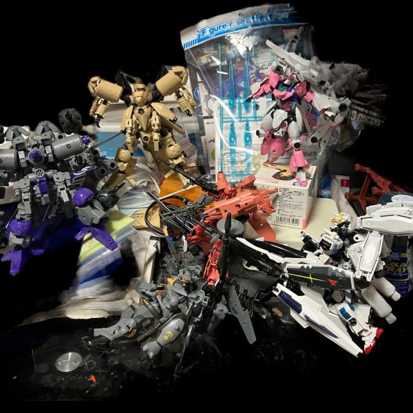 ついに0087前後のネームドガンプラが一通り^_^