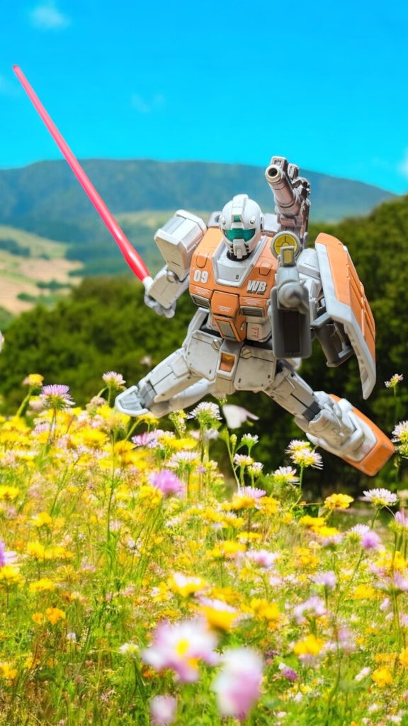 １／１４４　ＨＧ　ＲＧＭ－７９　ジム（モロッコ戦線仕様）「機動戦士ガンダム　ククルス・ドアンの島」–8枚目/制作者：OBORO二等兵