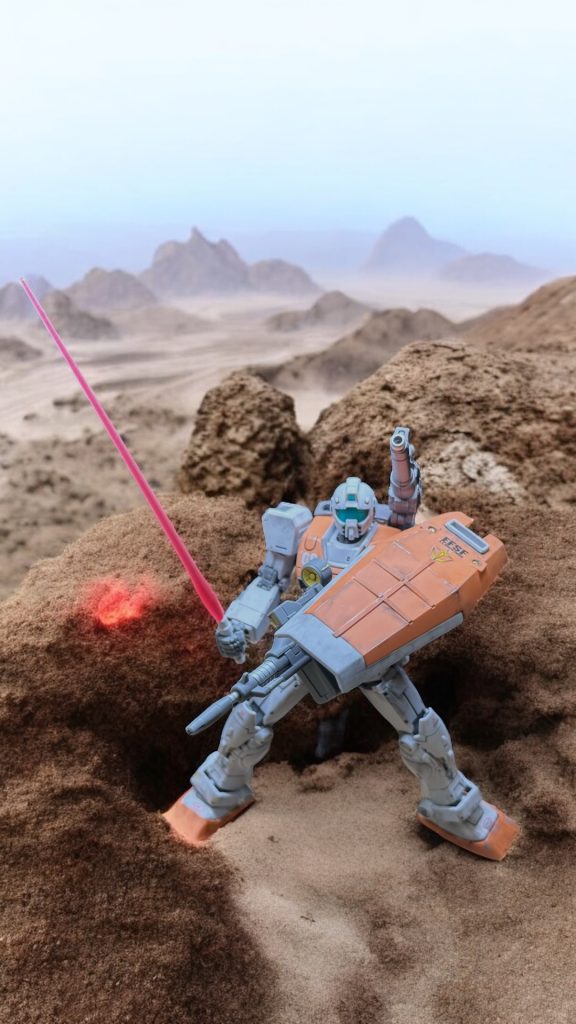 １／１４４　ＨＧ　ＲＧＭ－７９　ジム（モロッコ戦線仕様）「機動戦士ガンダム　ククルス・ドアンの島」–9枚目/制作者：OBORO二等兵