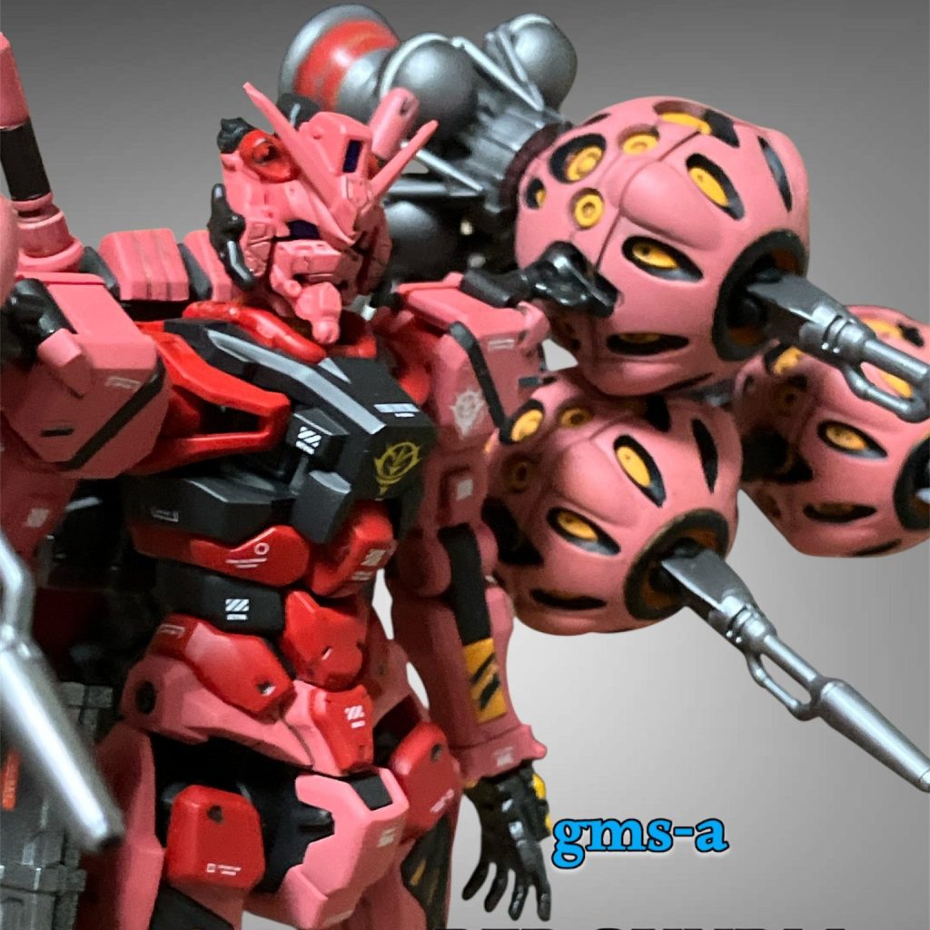 HG 赤いガンダム　ビット6個装備　塗装完成品　ガンプラ HG 赤いガンダム ビット6個装備 塗装完成品 ガンプラ