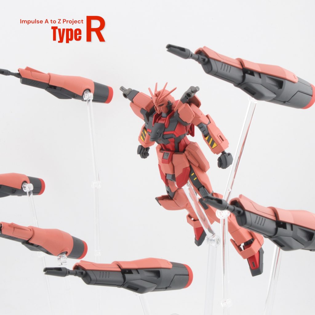 赤いインパルスガンダム