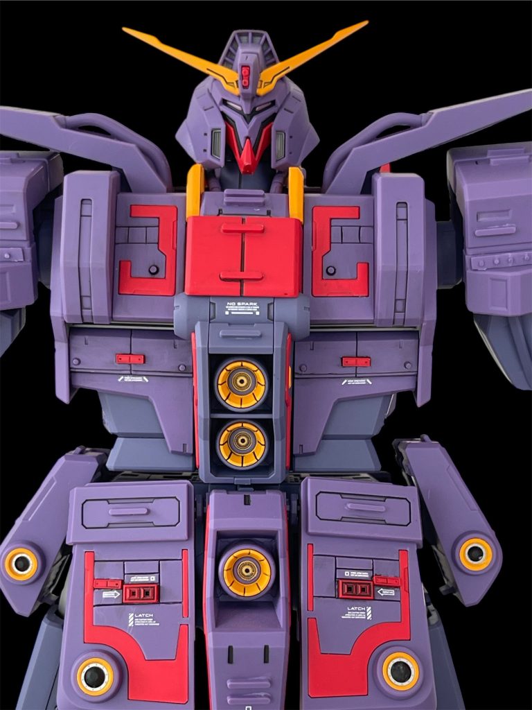 バーニア内部にはエッチングパーツを使用しました