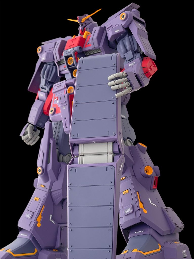 シールドにも延ばしランナーを多用しています。 