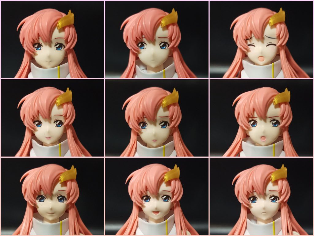 現在30MSのフェイスは比較的入手しやすい事もあり、この加工によって元のフェイスパーツも使えつつ表情のレパートリーを大幅に増やす事が可能になりました(≧∀≦)