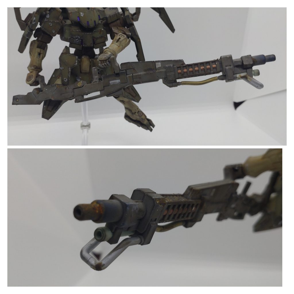 当然銃も錆びてます。