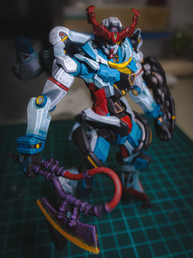 ヒートホークは紫で。　　　ご覧頂きありがとうございました。