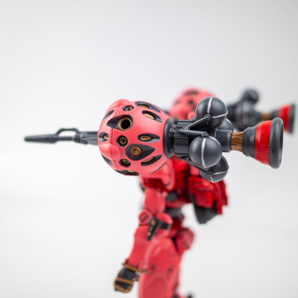 HG 赤いガンダム(簡単フィニッシュ)–5枚目/制作者：M.マウス Ver.Le