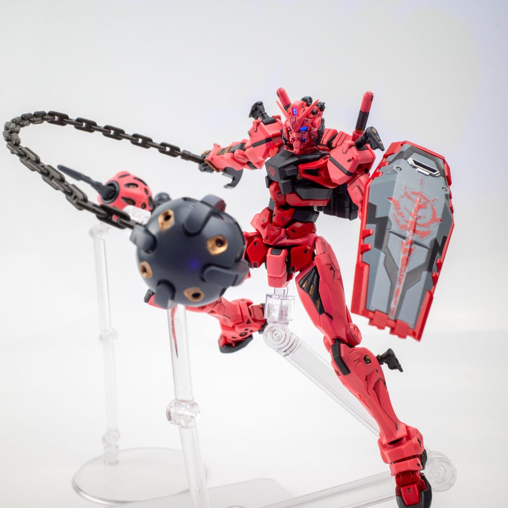 HG 赤いガンダム(簡単フィニッシュ)–7枚目/制作者：M.マウス Ver.Le