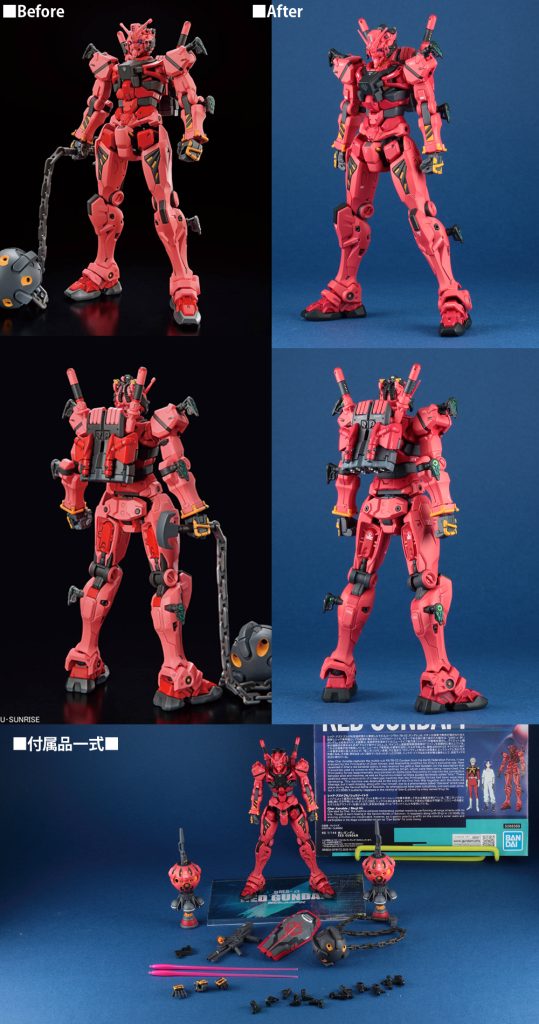 HG 1/144 赤いガンダム/RED GUNDAM–3枚目/制作者：SAT