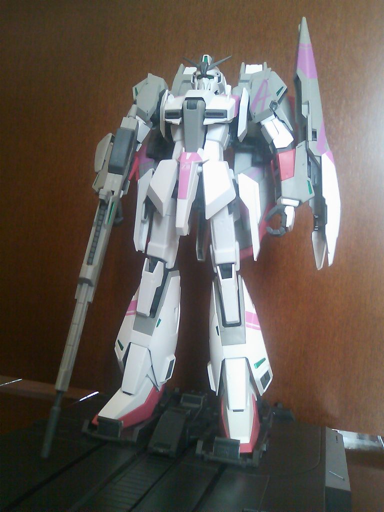 カタパルトが付いてましたので立たせてみる。