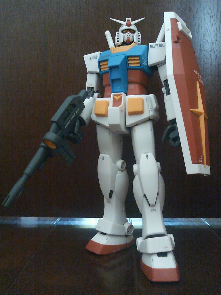 技術がなくて、ほとんど手を加えてません。（激落ち君と墨入れのみ）今見ても、MGのver.2.0が最もTV版の印象再現度高いと思います。