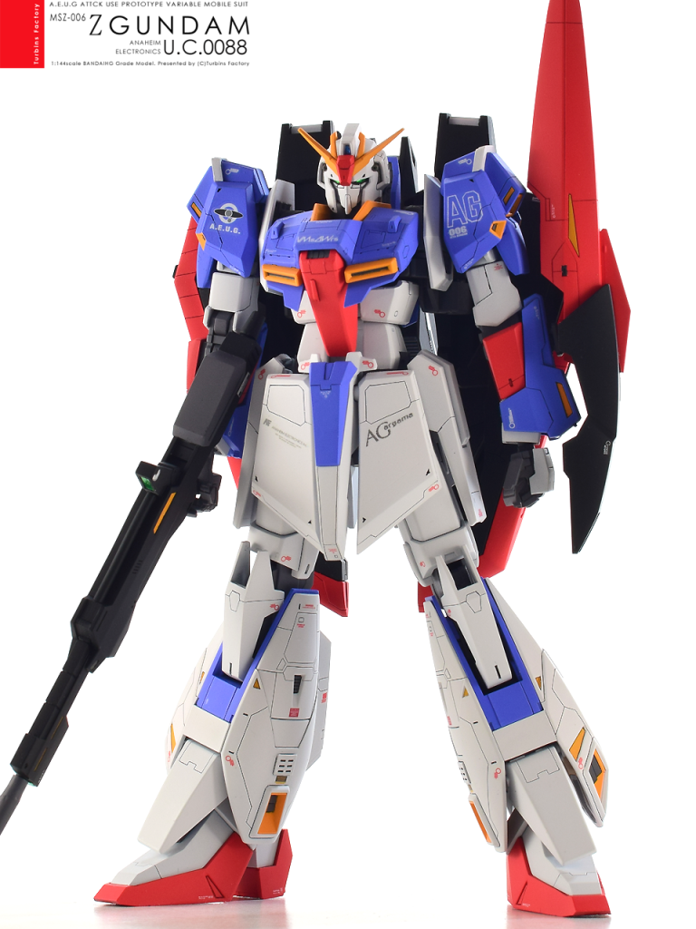 HGUC 1/144 ZGUNDAM–3枚目/制作者：TurbinsFactory