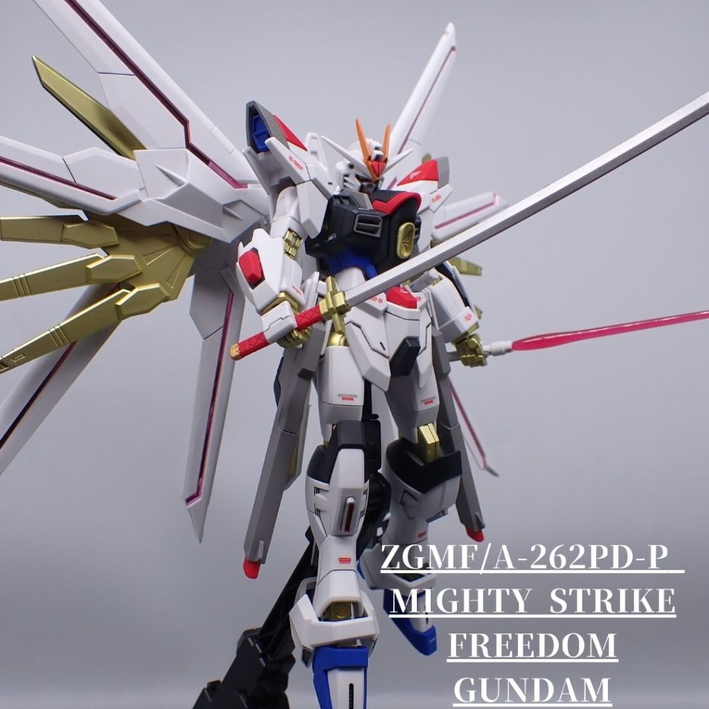 マイティーストライクフリーダム–4枚目/制作者：アンジェロのプラモデル工房