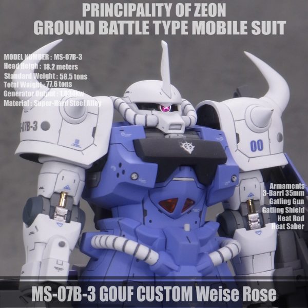 HGUC GOUF CUSTOM WEISE ROSE