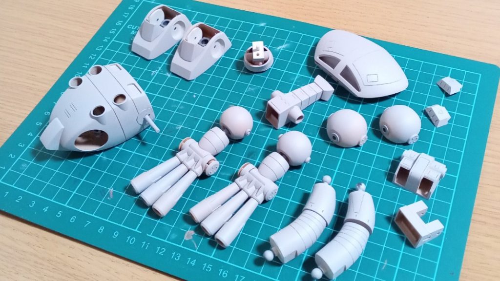 今回も旧キットの楽しい作業でした。完成品の詳しい画像はこちら→https://the-secret-agentman.blogspot.com/2025/06/gunpla-oldkit-juaggu-finished-model.html