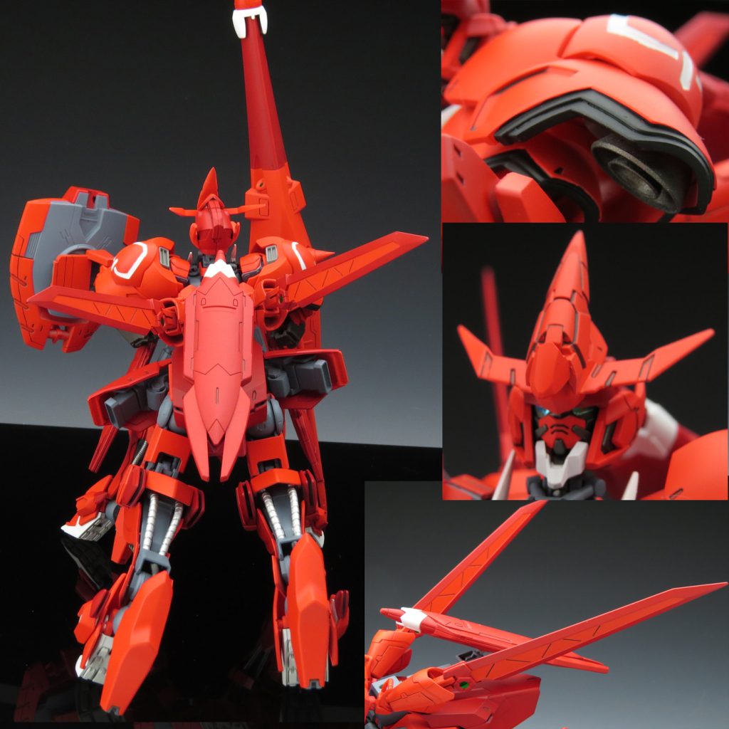 バックパックのMSソードは着脱可能で持たせることもできます。