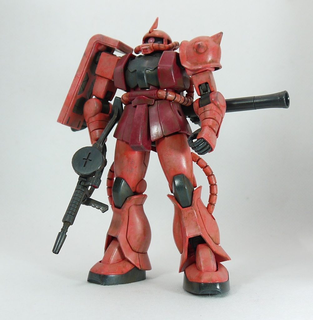 HG 1/144 シャア専用ザクⅡ（リバイブ版）／清水式簡単フィニッシュ