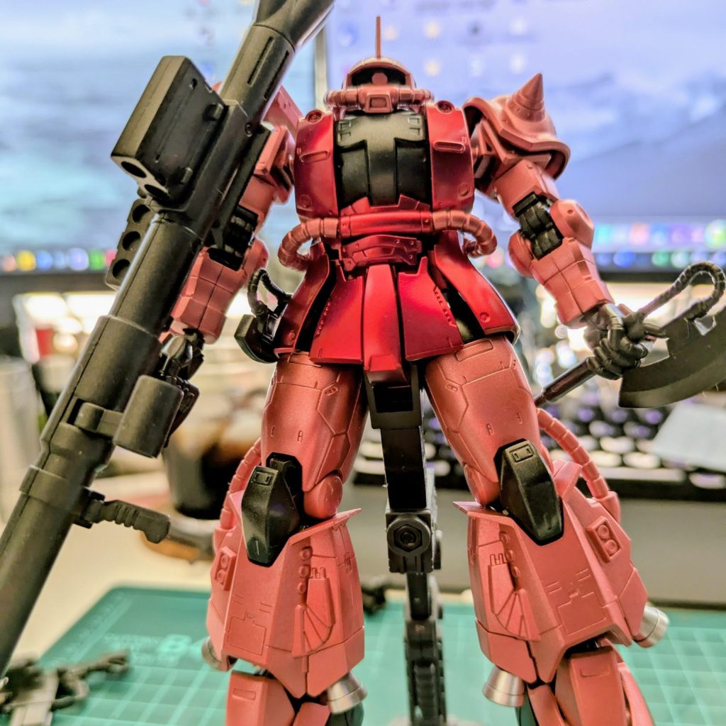 シャア専用高機動型ザクⅡ｜negiseizinjpさんのガンプラ作品