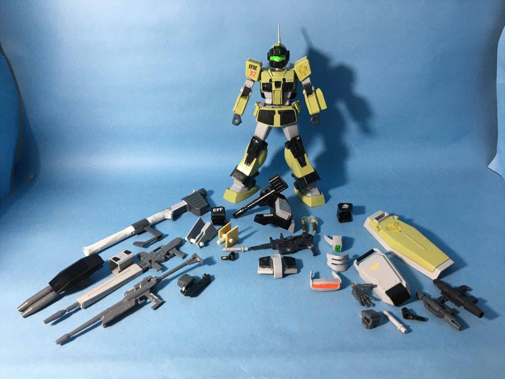 全換装機体用全パーツ写真