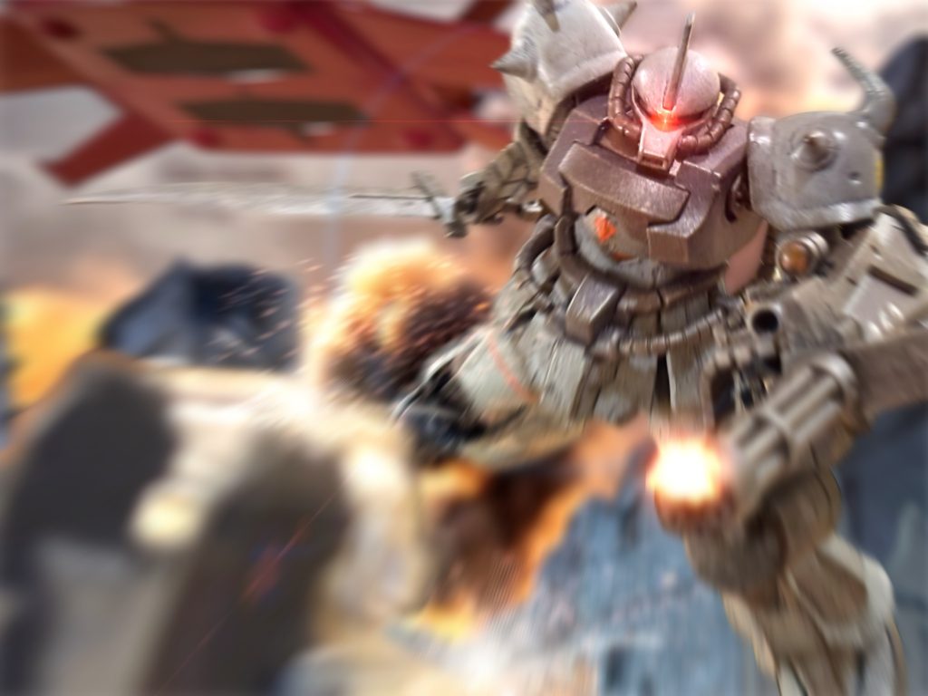 今回も最後までお付き合いいただきありがとうございました。 実はグフカスタム、ガトリングが重いし、スカートの構造上、股関節周りの稼働が苦しくて、ポージングが難しかったです(zaku-kao4) 第2部でも、アーサー、マイロと、生き残ったドダイのパイロット(イアン)は引き続き登場予定です。 12話まで、本文の下書きは終わっているのですが、11話の主役機が、まだ影も形もない状態です。 では、またお会いしましょう〜(gandam-hand2)