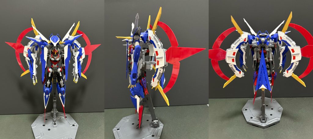 前・横・後。幅が35cmを超えており、写真も一部見切れています💦