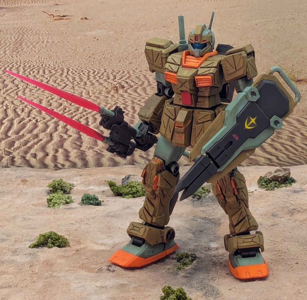 ジムストライカー砂漠カラー