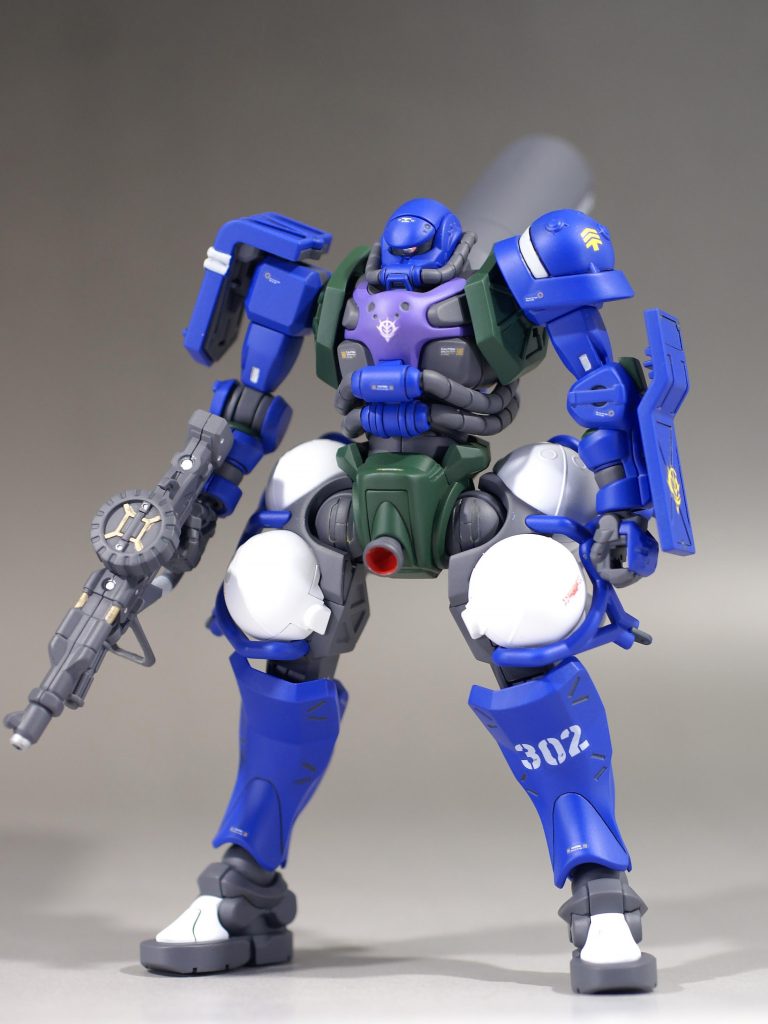 ・エッジ出し。・掘り直し。・カラーリングをアナベルガトー専用機に。・後ろにプロペラントタンクを追加。・モノアイにVCドーム3を使用。 