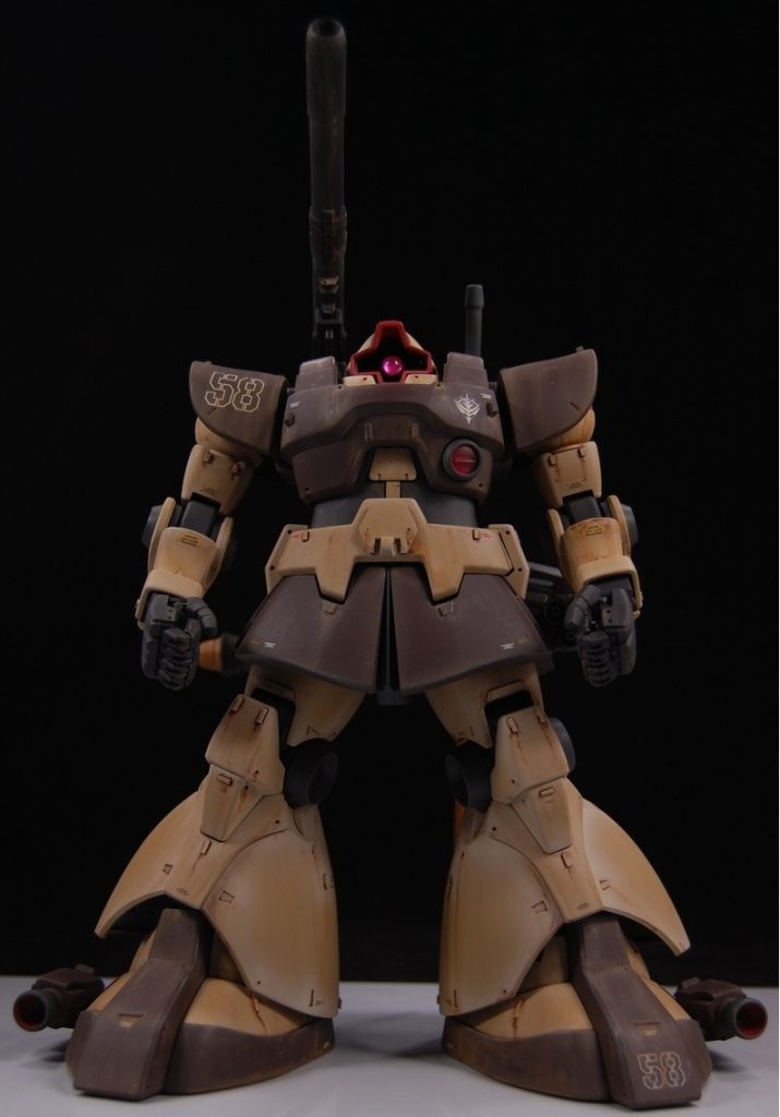 1/100 ドムキャノン–2枚目/制作者：@kaishi1103