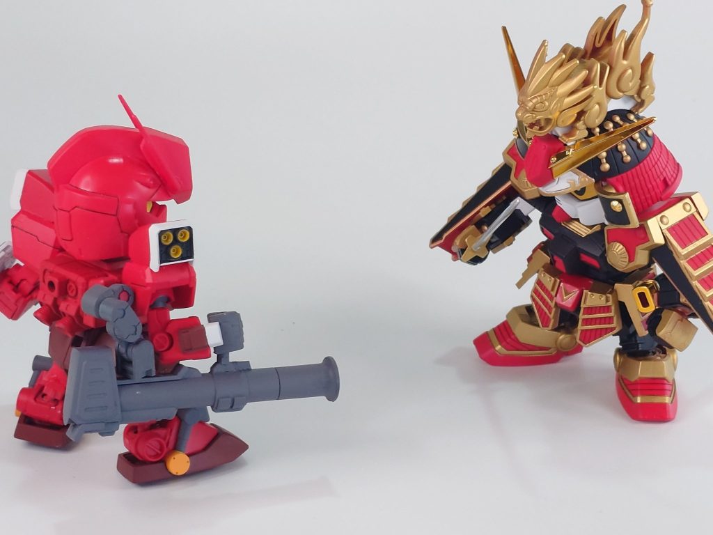 おれのプラモスピリットをうけてみろーっ