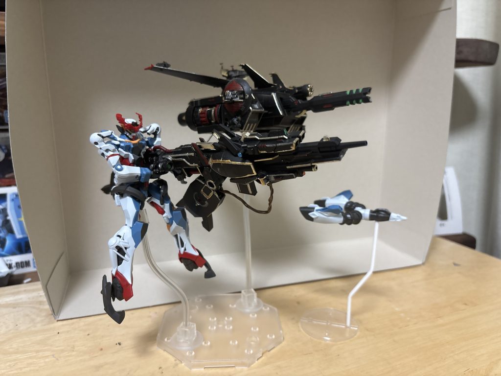 反省点としてはカラーリングは元のGアーマーに寄せるべきだったと思います。
