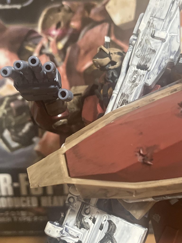 内部核融合炉を大型化しハンドレーザーを撃てるように改造