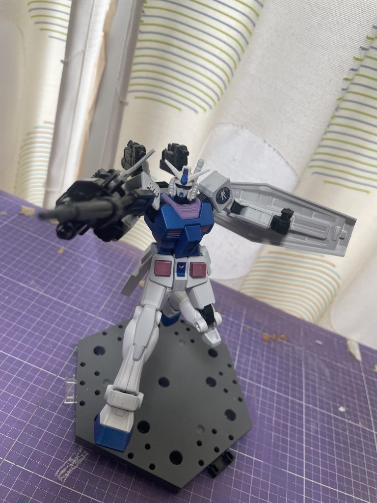 RX-78-2〔F-1〕/ガンダム⁅リュウ・ホセイ専用機⁆〔正式名RX-78-2 ガンダム[ガンダムベースカラー]〕【パルスアレンジ・オブ・カスタムモデル】–5枚目/制作者：【電幻龍メンバーズ】ドラグーンの開発部