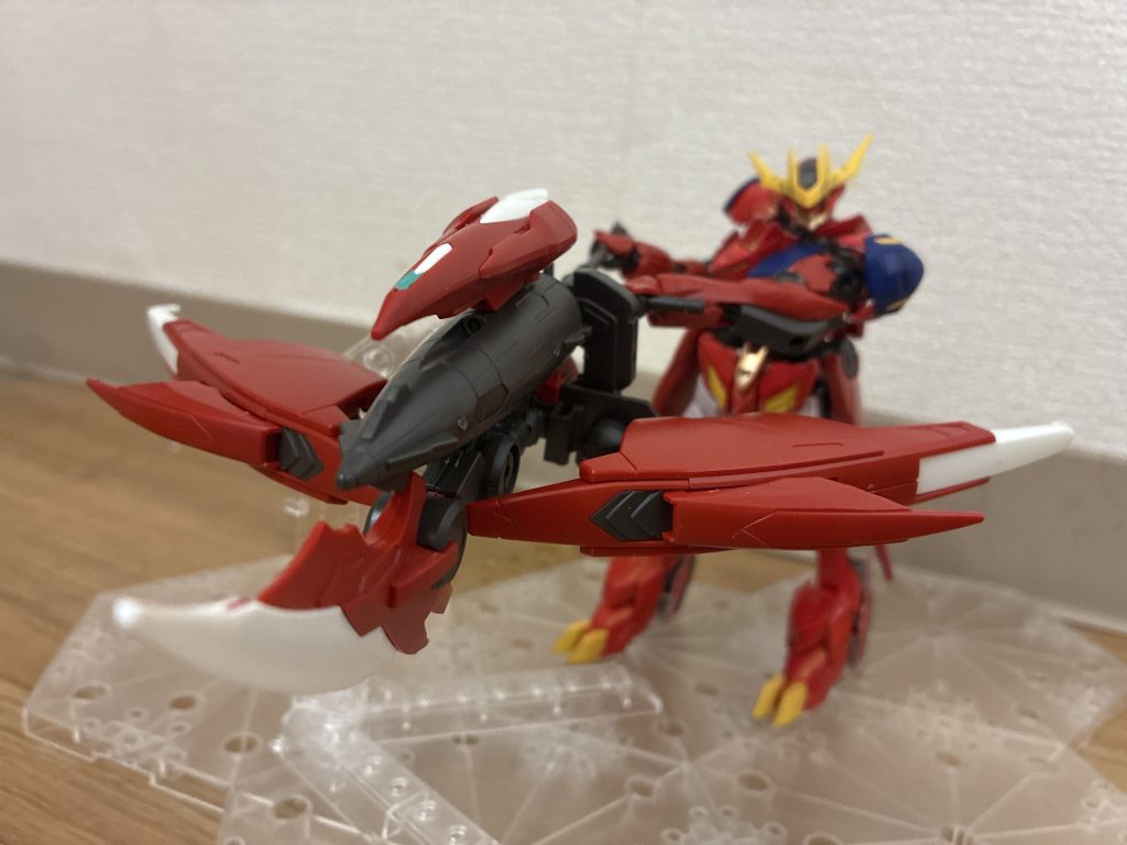 アメイジングアイアンブラット改め、必殺砲撃形態【フェンリルブラスト】。狼の神フェンリルから取りました。